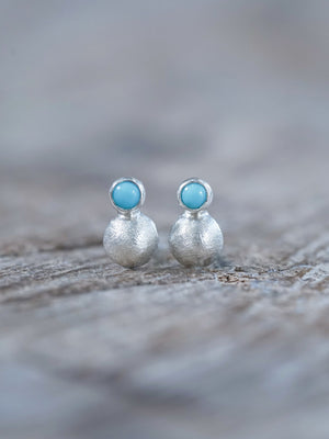 Stardust Turquoise Earrings - Gardens of the Sun | Ethical Jewelry