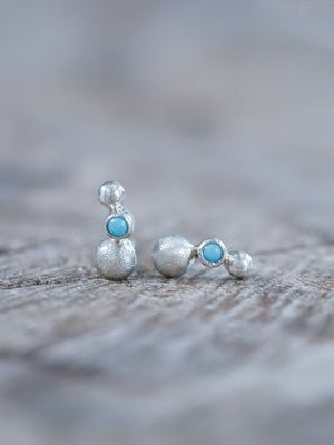 Stardust Turquoise Earrings - Gardens of the Sun | Ethical Jewelry