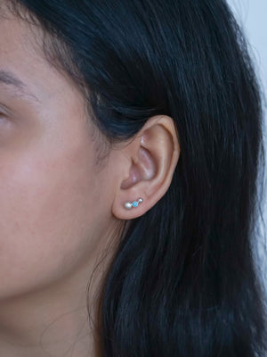 Stardust Turquoise Earrings - Gardens of the Sun | Ethical Jewelry