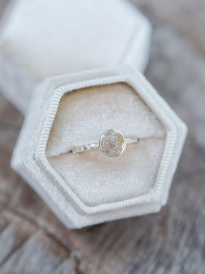 Sun Diamond Engagement Ring - Gardens of the Sun | Ethical Jewelry