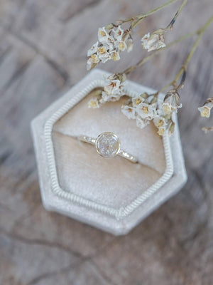 Sun Diamond Engagement Ring - Gardens of the Sun | Ethical Jewelry