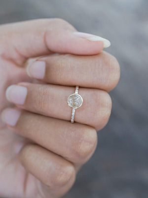 Sun Diamond Engagement Ring - Gardens of the Sun | Ethical Jewelry