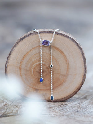 Supernova Amethyst, Opal and Spinel Necklace - Gardens of the Sun | Ethical Jewelry