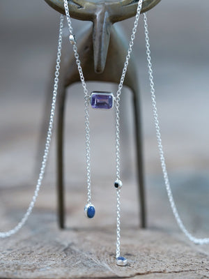 Supernova Amethyst, Opal and Spinel Necklace - Gardens of the Sun | Ethical Jewelry
