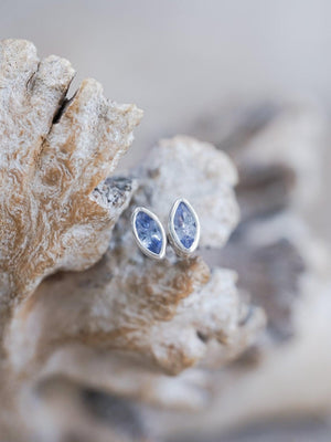 Tanzanite Earrings - Gardens of the Sun | Ethical Jewelry