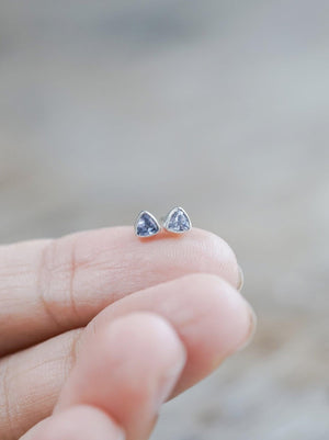 Tanzanite Earrings - Gardens of the Sun | Ethical Jewelry