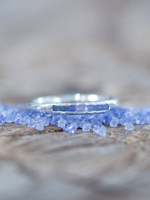 Tanzanite Ring with Hidden gems - Gardens of the Sun | Ethical Jewelry