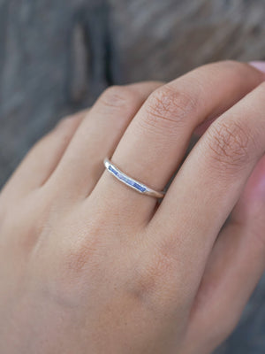 Tanzanite Ring with Hidden gems - Gardens of the Sun | Ethical Jewelry