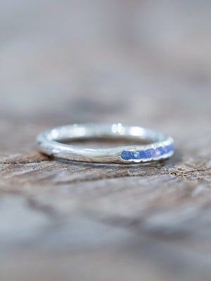 Tanzanite Ring with Hidden gems - Gardens of the Sun | Ethical Jewelry