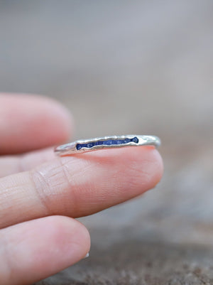 Tanzanite Ring with Hidden gems - Gardens of the Sun | Ethical Jewelry