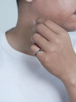 The Boyfriend Stacker - Gardens of the Sun | Ethical Jewelry