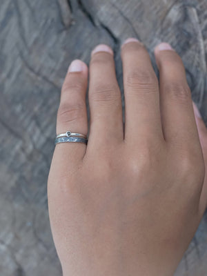 The Boyfriend Stacker - Gardens of the Sun | Ethical Jewelry