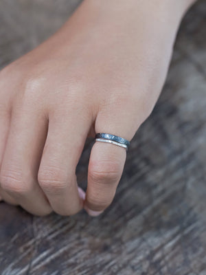 The Boyfriend Stacker - Gardens of the Sun | Ethical Jewelry