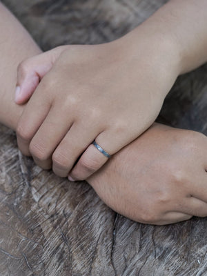 The Boyfriend Stacker - Gardens of the Sun | Ethical Jewelry