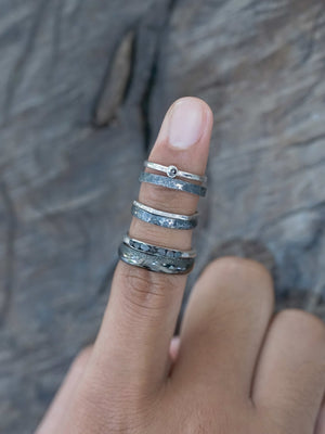 The Boyfriend Stacker - Gardens of the Sun | Ethical Jewelry