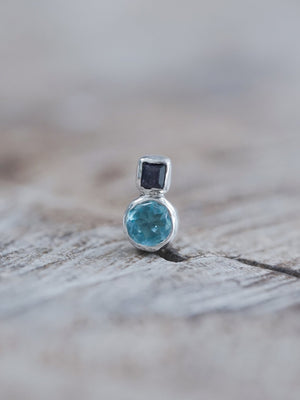 Topaz and Amethyst Earrings - Gardens of the Sun | Ethical Jewelry