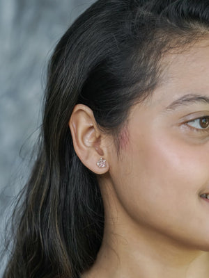 Tourmaline Slice Earrings - Gardens of the Sun | Ethical Jewelry