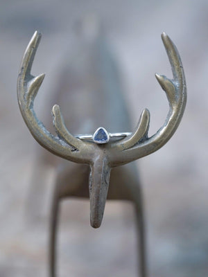 Trillion Tanzanite Ring - Gardens of the Sun | Ethical Jewelry