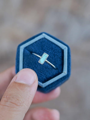 Turquoise Bar Ring - Gardens of the Sun | Ethical Jewelry