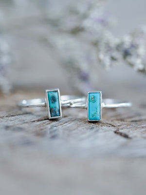 Turquoise Bar Ring - Gardens of the Sun | Ethical Jewelry