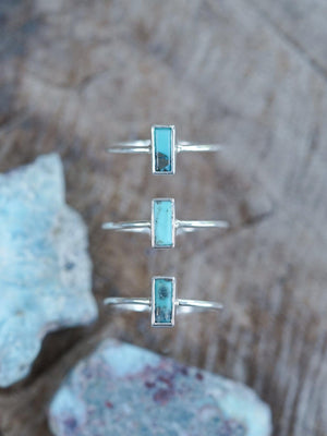 Turquoise Bar Ring - Gardens of the Sun | Ethical Jewelry