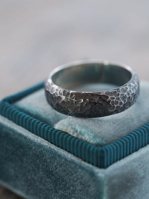 Turtle Wedding Band in Silver - Gardens of the Sun | Ethical Jewelry