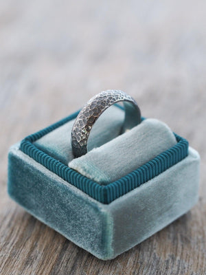Turtle Wedding Band in Silver - Gardens of the Sun | Ethical Jewelry