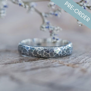 Turtle Wedding Band in Silver - Gardens of the Sun | Ethical Jewelry