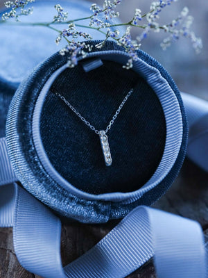 Velvet Jewelry Box with Ribbon - Gardens of the Sun | Ethical Jewelry