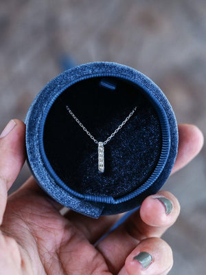 Velvet Jewelry Box with Ribbon - Gardens of the Sun | Ethical Jewelry