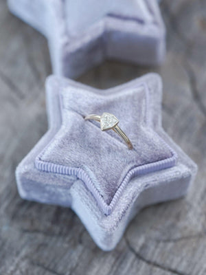 Velvet Star Ring Box - Gardens of the Sun | Ethical Jewelry