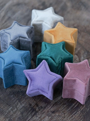 Velvet Star Ring Box - Gardens of the Sun | Ethical Jewelry