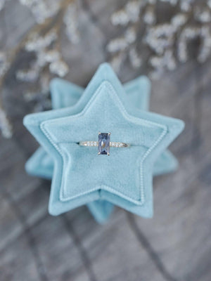 Velvet Star Ring Box - Gardens of the Sun | Ethical Jewelry