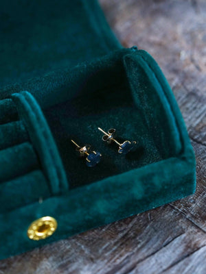 Velvet Travel Box - Gardens of the Sun | Ethical Jewelry