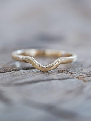 Custom Wedding Band in Gold - Gardens of the Sun | Ethical Jewelry
