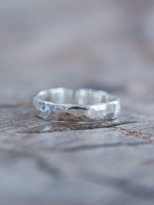 Custom Wedding Band in Gold - Gardens of the Sun | Ethical Jewelry