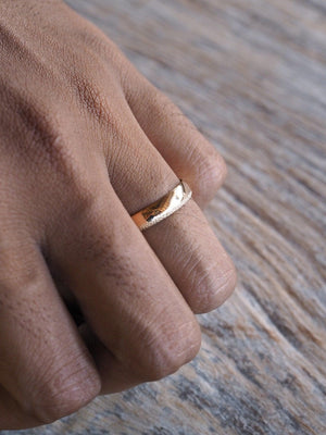 Custom Plain Wedding Band in Gold - Gardens of the Sun | Ethical Jewelry