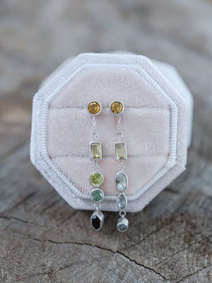 Yellow Gemstone Earrings - Gardens of the Sun | Ethical Jewelry