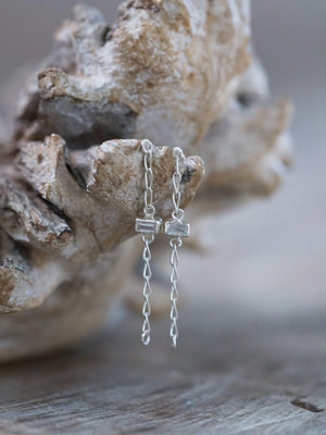 Zircon Ear Chains - Gardens of the Sun | Ethical Jewelry