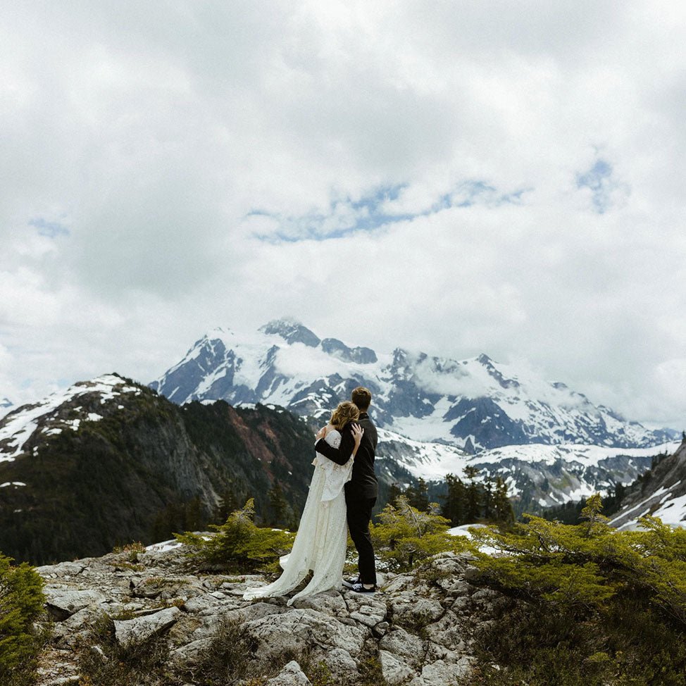 Madison & Alec: A Mountain Top Wedding - Gardens of the Sun | Ethical Jewelry