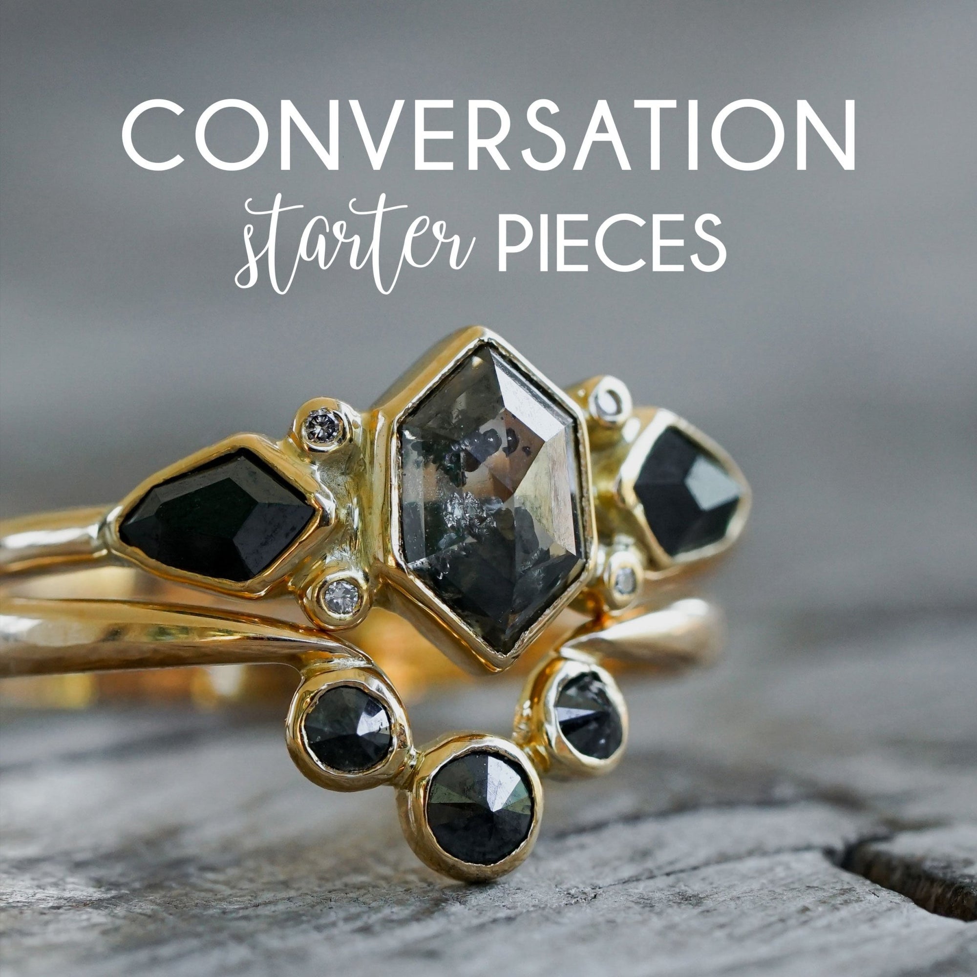 This, Is How You Start a Conversation - Gardens of the Sun | Ethical Jewelry