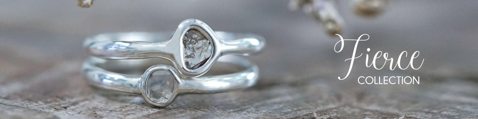 Fierce Diamond Slice Jewelry in 18k Gold & Sterling Silver