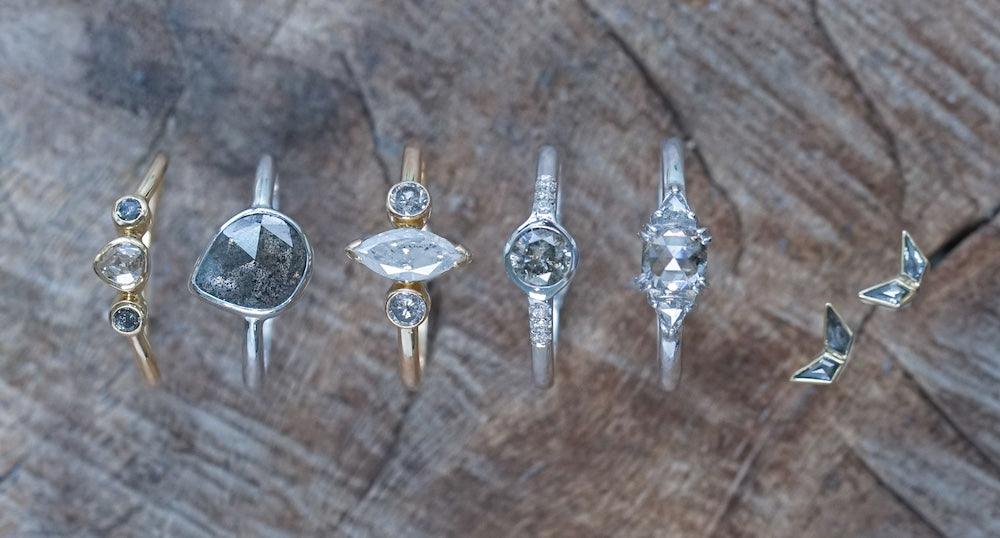 Salt and Pepper Diamond Jewelry