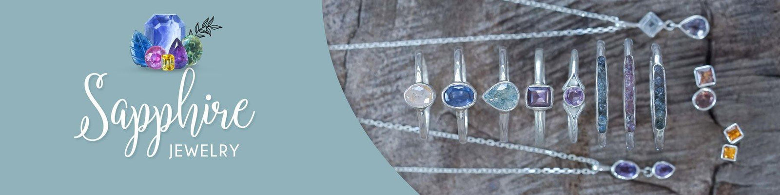 Sapphire Birthstone Jewelry | Ethical and Handmade