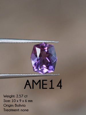 Custom Amethyst Ring in Gold