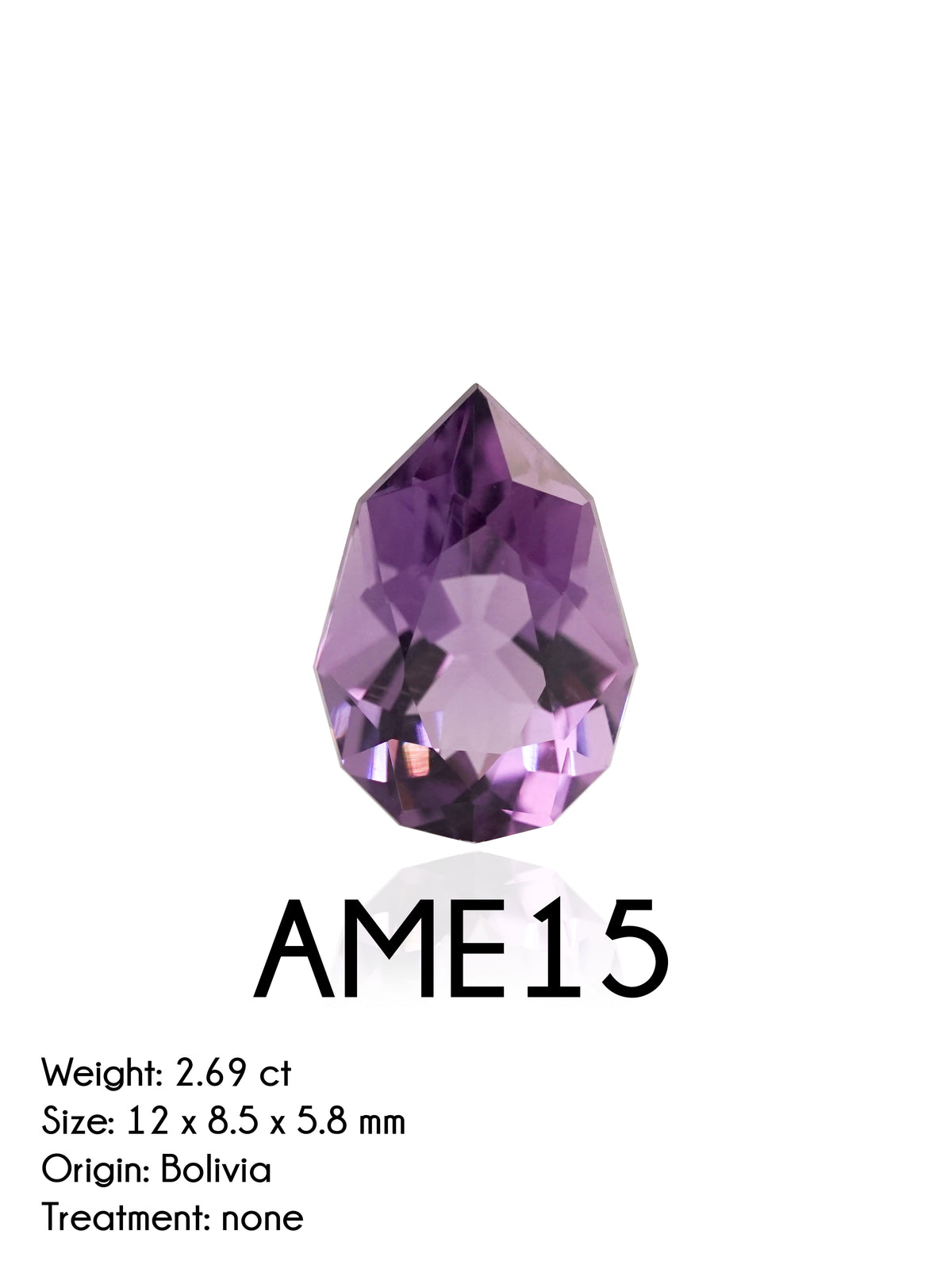 Custom Amethyst Ring in Gold