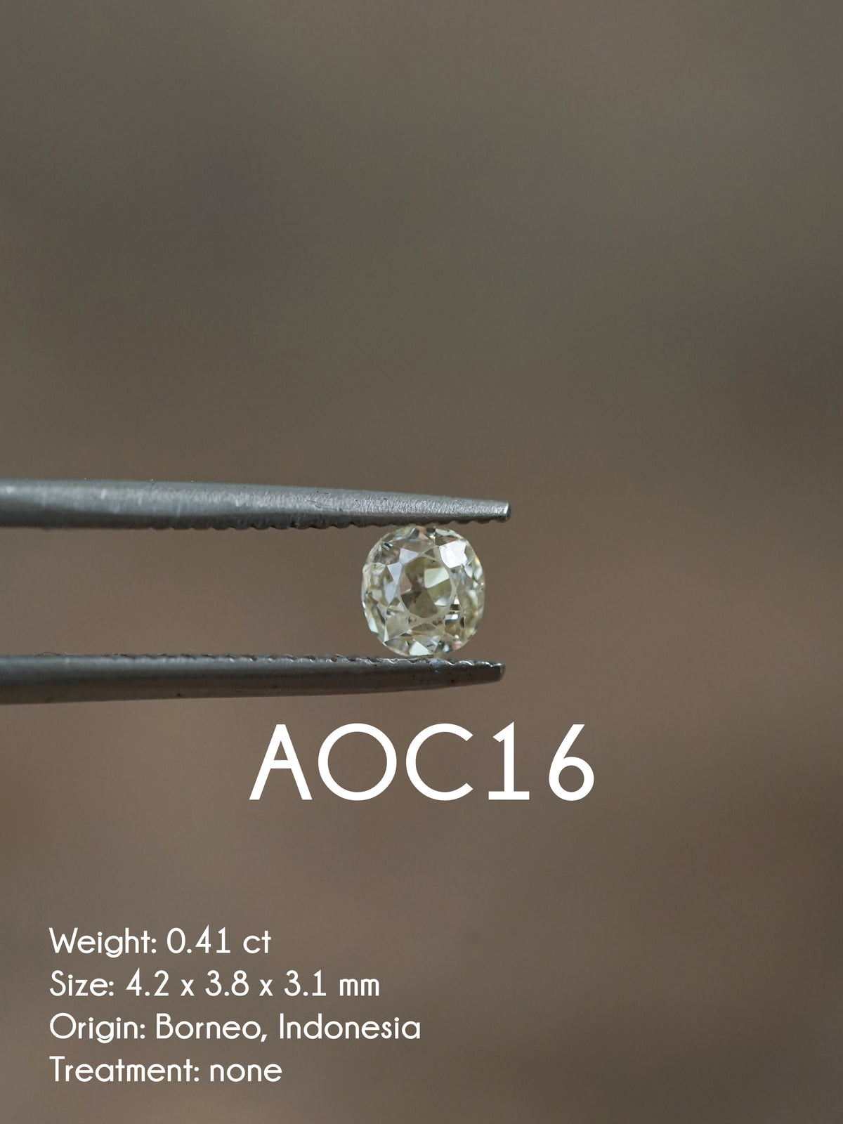 Custom Antique Cut Diamond Ring in Gold
