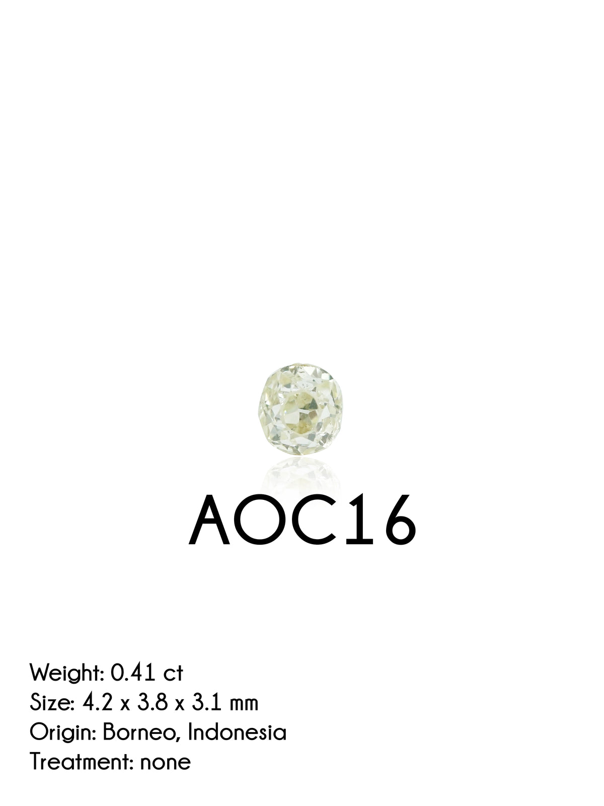 Custom Antique Cut Diamond Ring in Gold