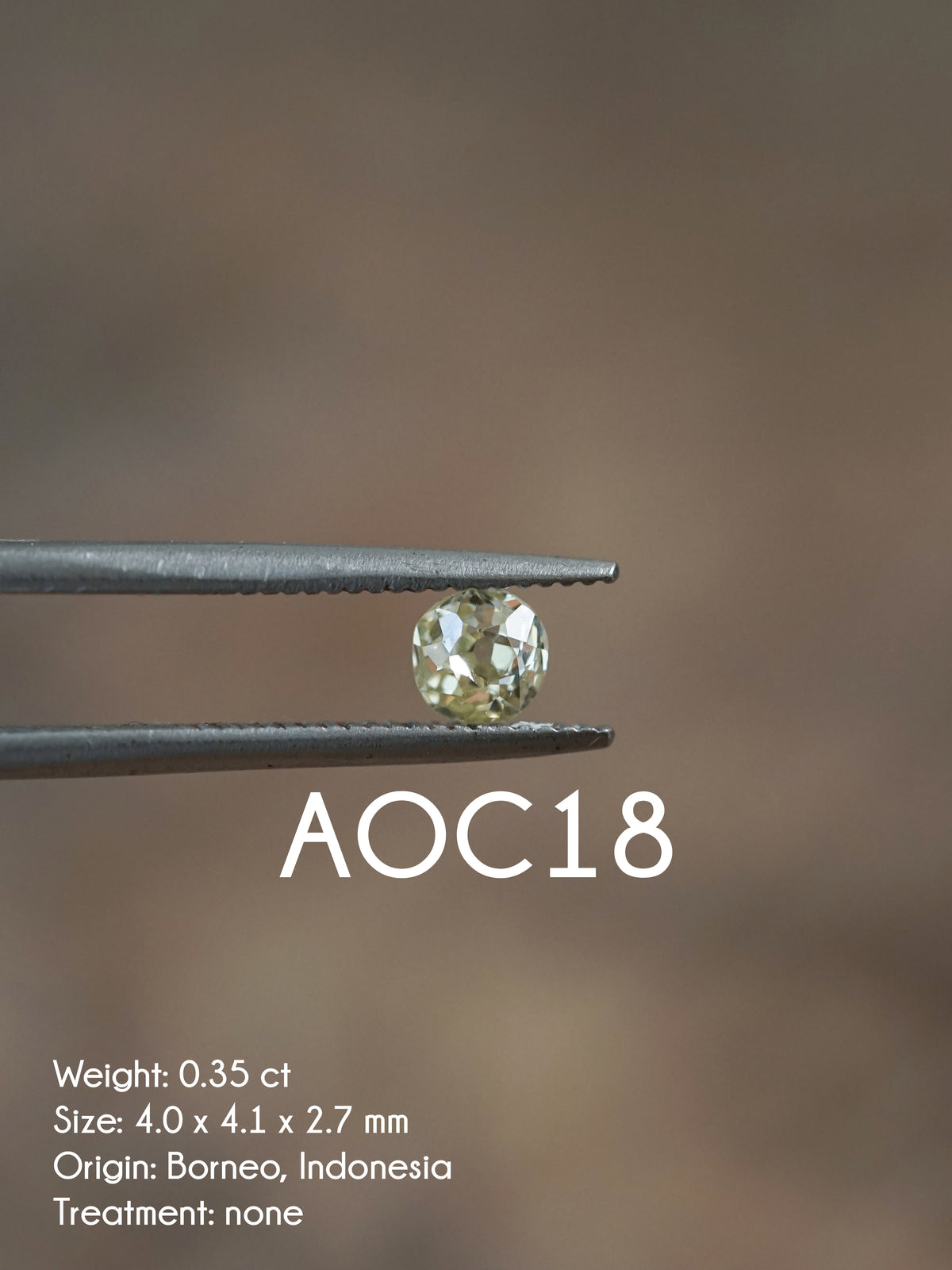 Custom Antique Cut Diamond Ring in Gold