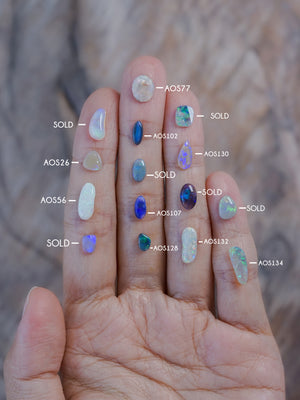 Custom Opal Ring or Necklace in Silver